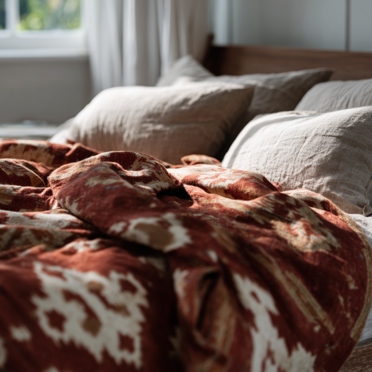 Linge de lit en ikat