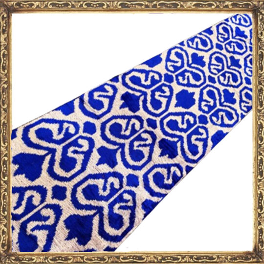 Quality Blue Velvet – Ikat Bakhmal