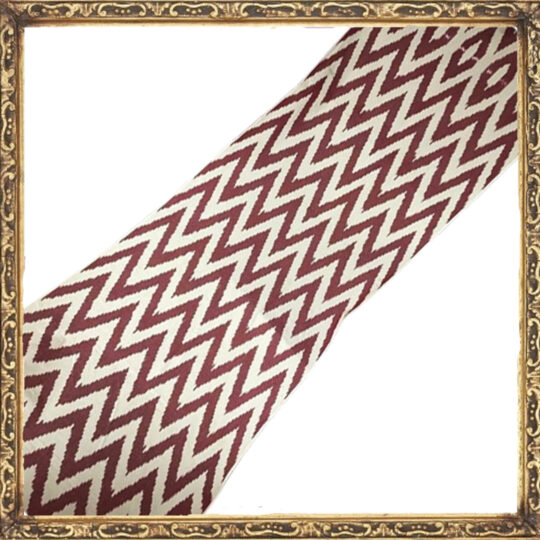 Ikat bordeaux di alta qualità