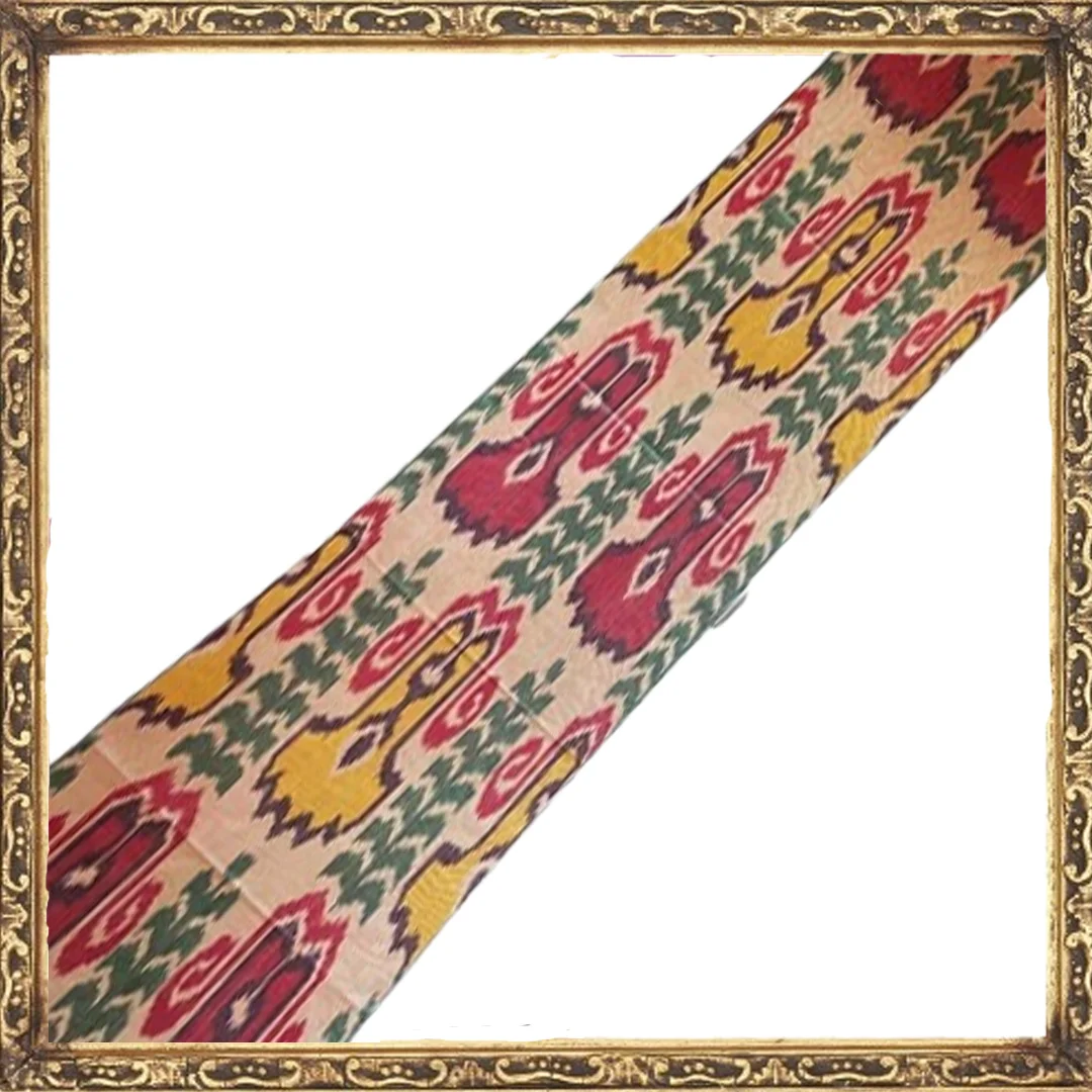 Uzbek Ikat Fabric