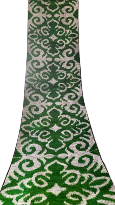 Material de Tela de Terciopelo Verde
