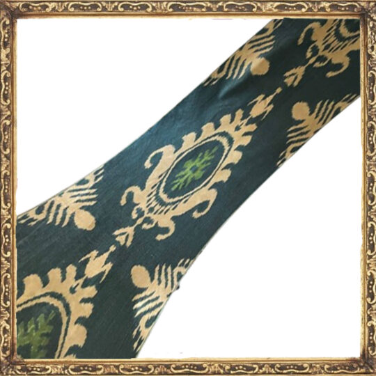 Magnifique Adras ikat ouzbek