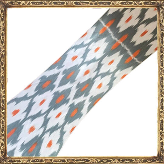 Traditioneller Ikat Baumwollstoff