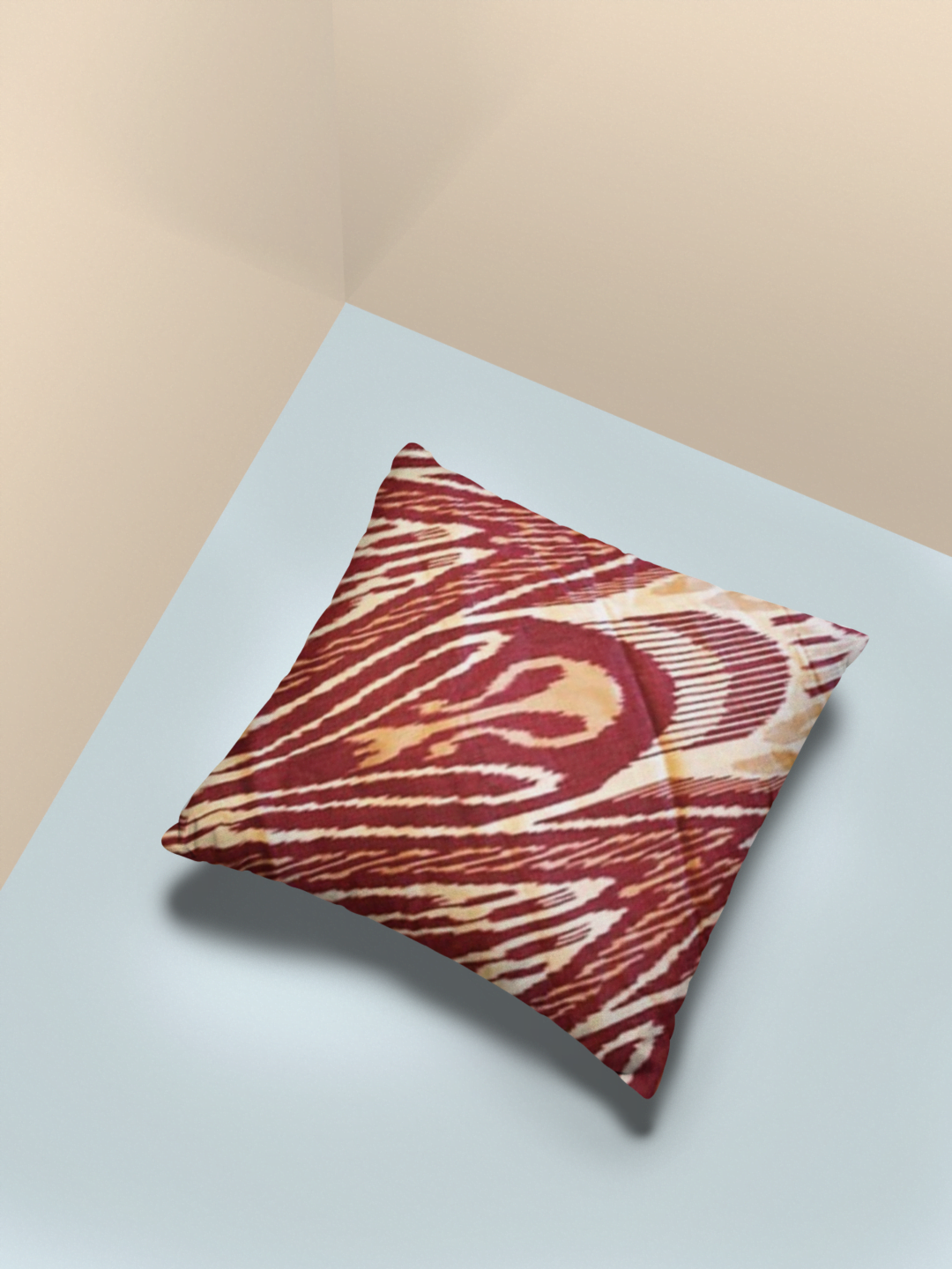 pillow mockup with a minimalistic colored style 25150