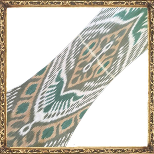 Emerald sand ikat
