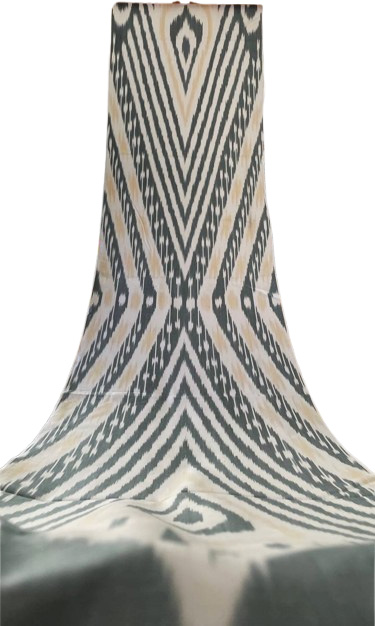 Étoffe ikat flèche