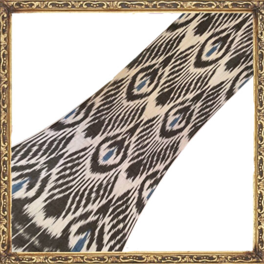 Ink drop ikat