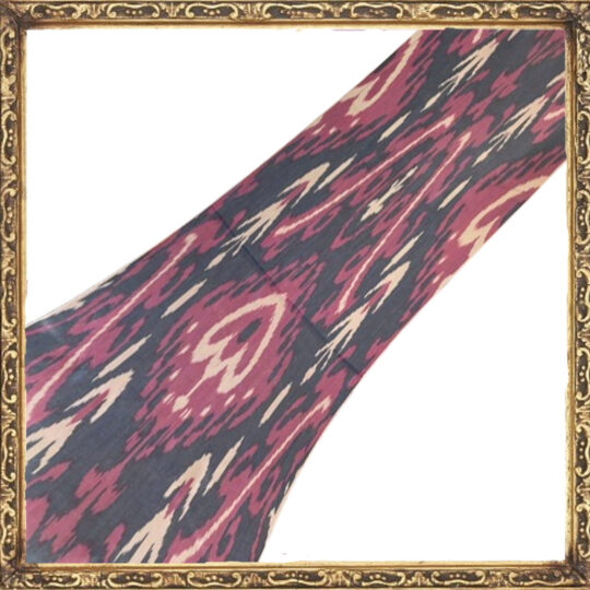 Plum mist ikat