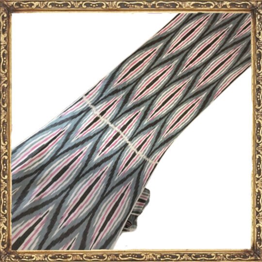 Quartz diamond ikat