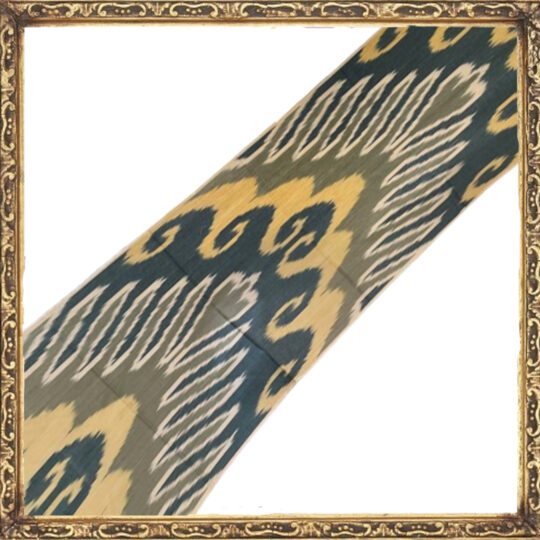 Sunset crest ikat