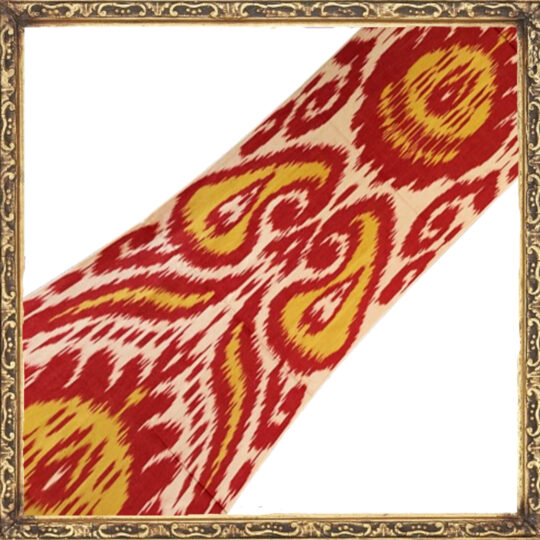 Tissu ikat épicé