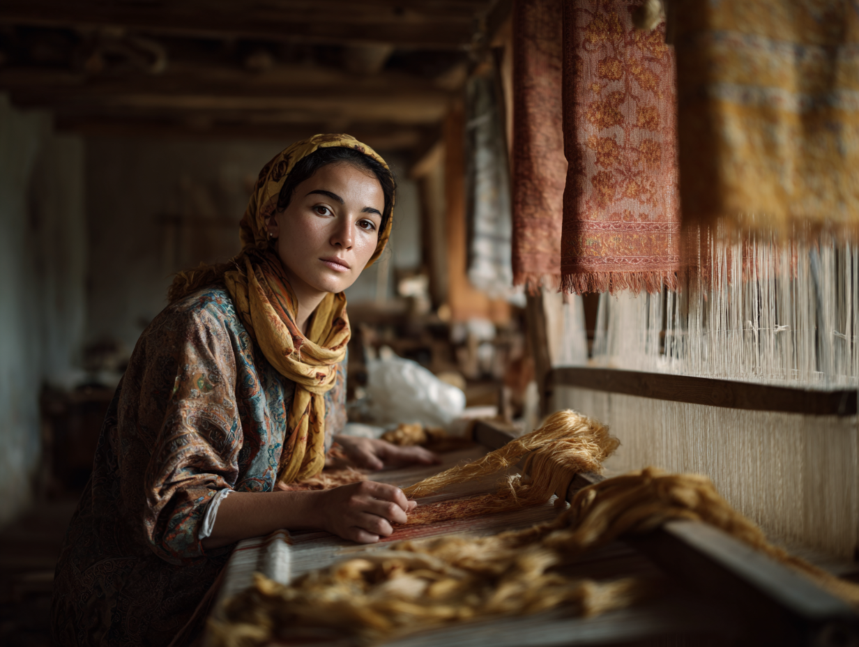 botanical dyed threads