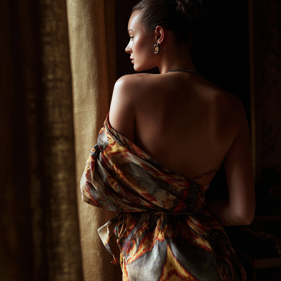 designer ikat clothing