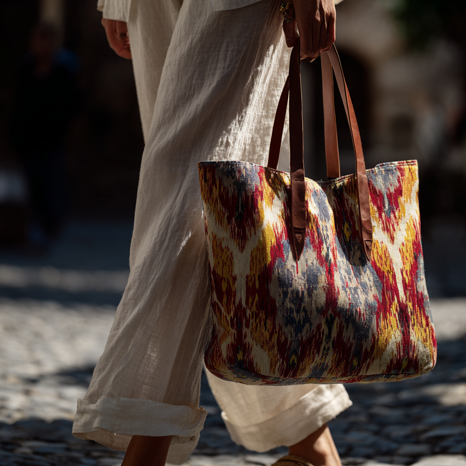 ikat bag