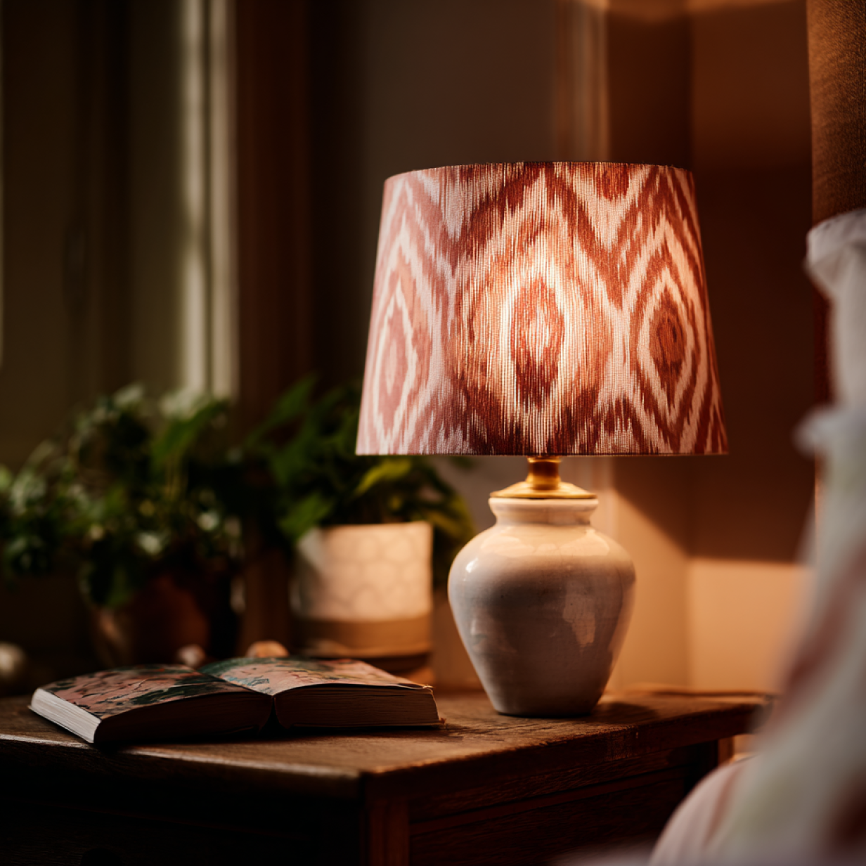 ikat table lamp