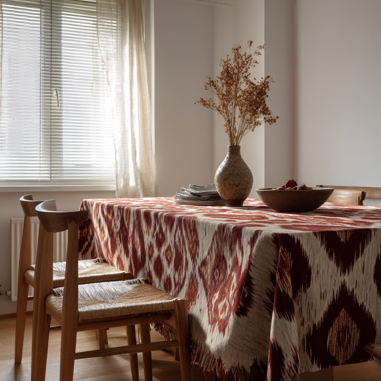 ikat tablecloths